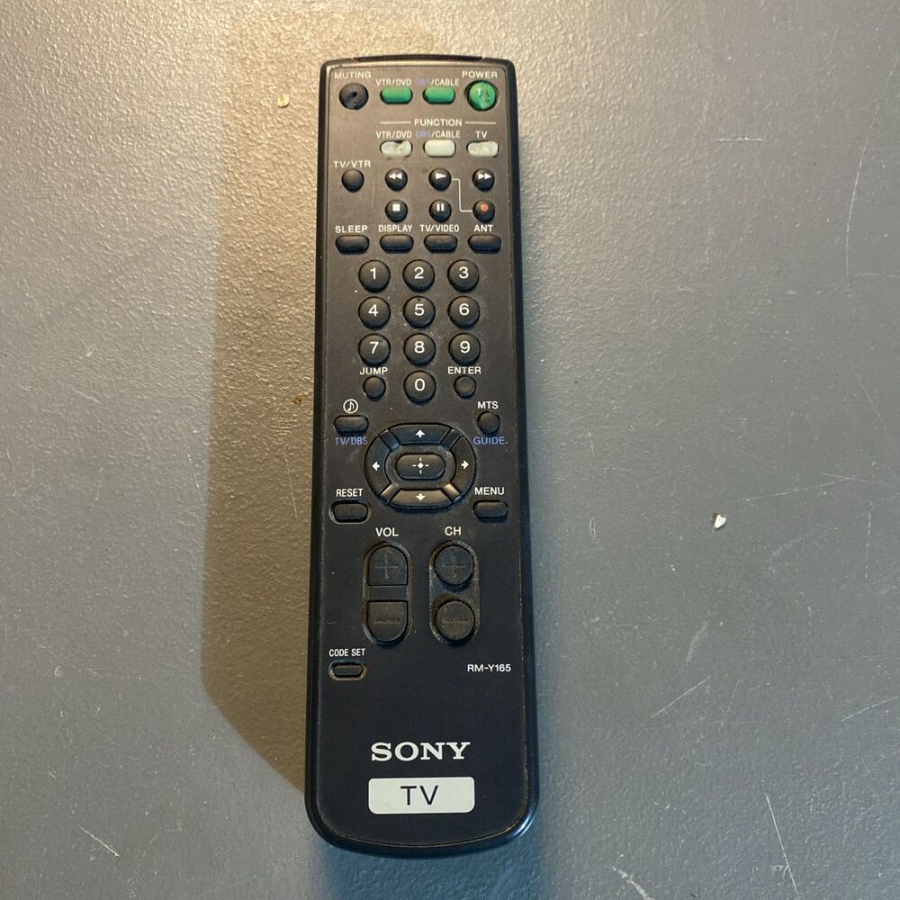 Original Sony RM-Y165 OEM TV Remote Control